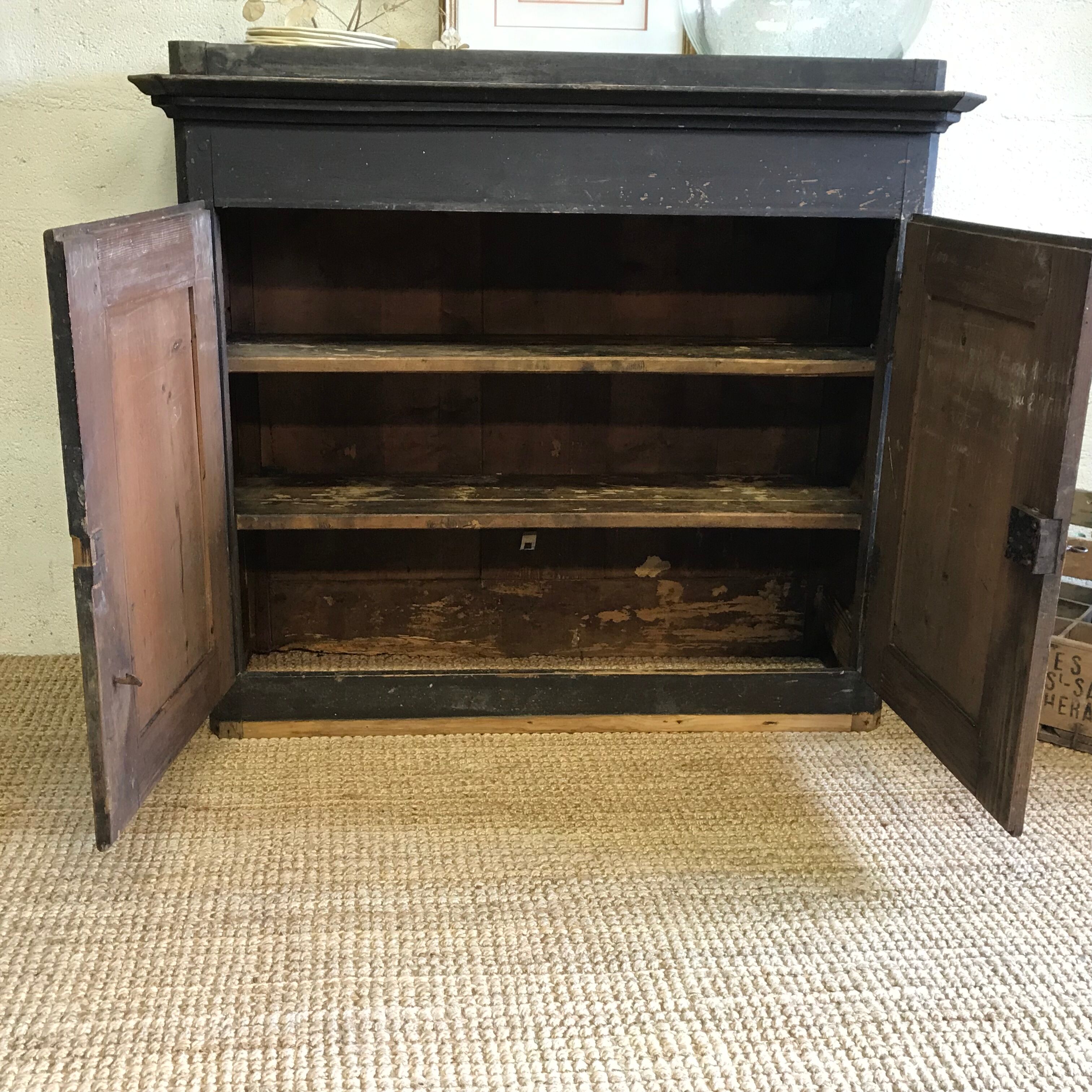 Old buffet in its original patina
