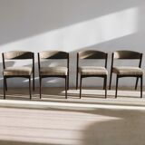 vintage set of 4 danish dining chairs