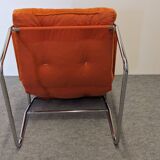 Space age tubular armchair from the 60s/70s