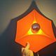 A set of rare wall lamps from Hoffmeister, Germany, 1970s. Model 35060.