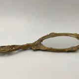 Bronze hand face of the middle XXe decor d'angelot