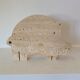 Fratelli mannelli travertine sculpture pig cochon rare 26 cm / 20 cm