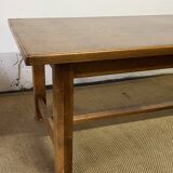 Vintage wooden farmhouse table