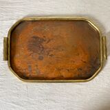 Old copper and brass top
