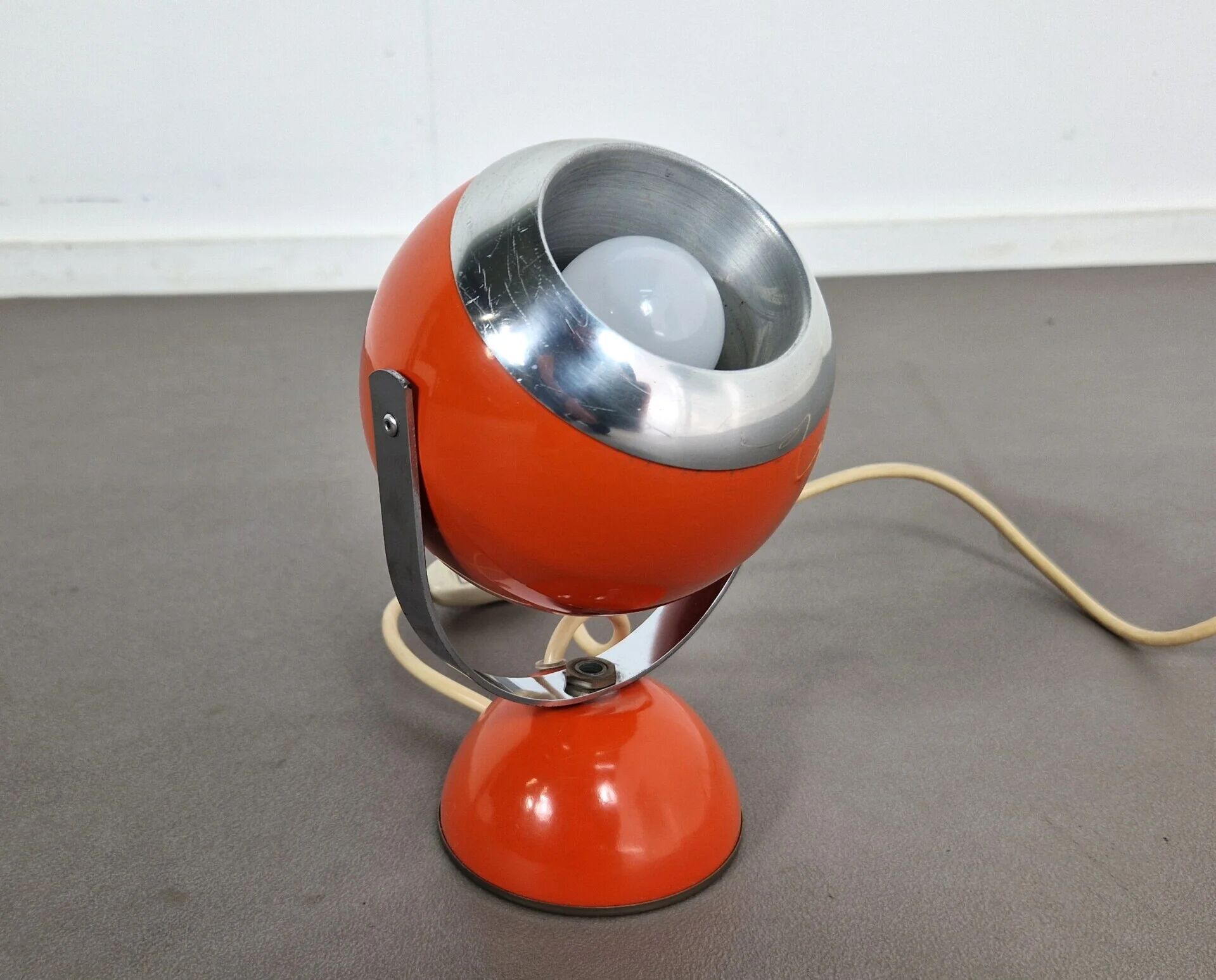 Lampe de table œil de l'ère spatiale | Années 1970