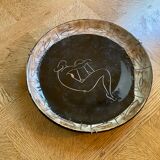 Ceramic wall plate