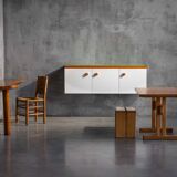 Wall mounted cabinet by Charlotte Perriand for Les Arcs, France, 1970s