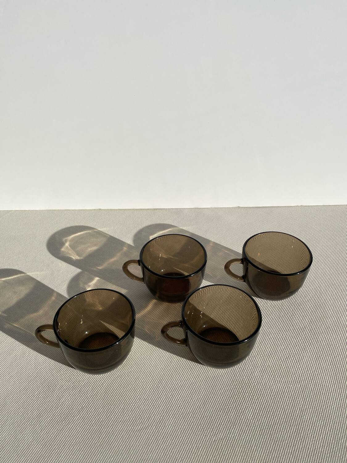 Vereco glass espresso cups