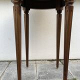 Marble bouillotte table