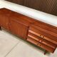 Mid-Century Modern Teak sideboard with brass handles, Germany 1960s