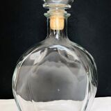 Molded glass decanter