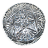 Richly cut crystal candy box from BACCARAT? 20th century.