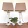 Pair Val Saint Lambert table Tiffany Lamps by Ingo Mauro