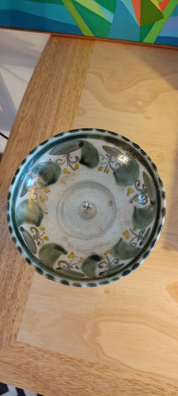 Quimper André l'helguen candle holder