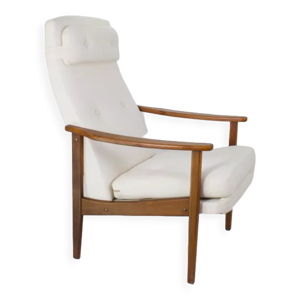 fauteuil haut dossier - scandinave 1960
