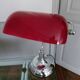Vintage banker’s lamp, notary
