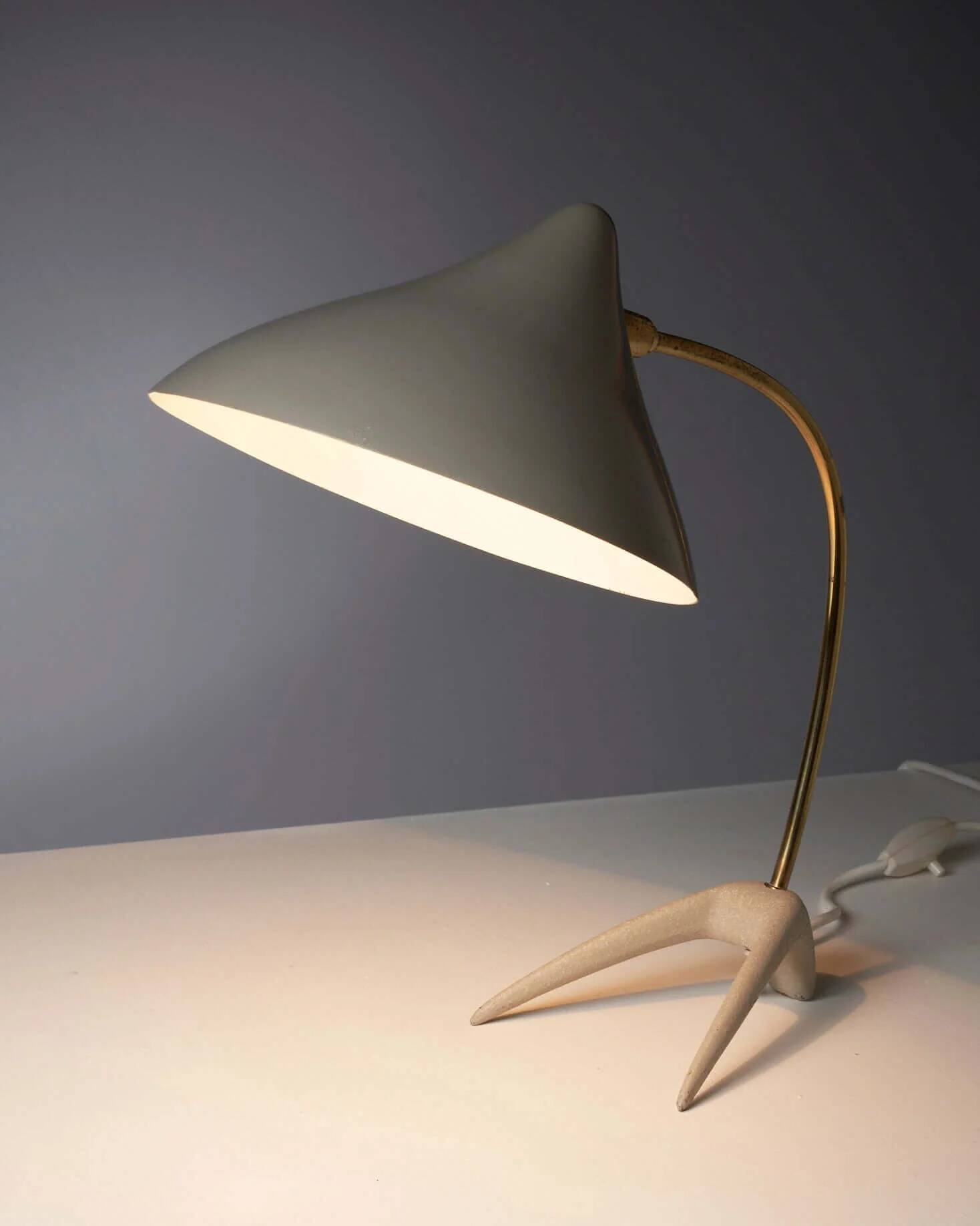 'Crowfoot' desk lamp by Karl-Heinz Kinsky