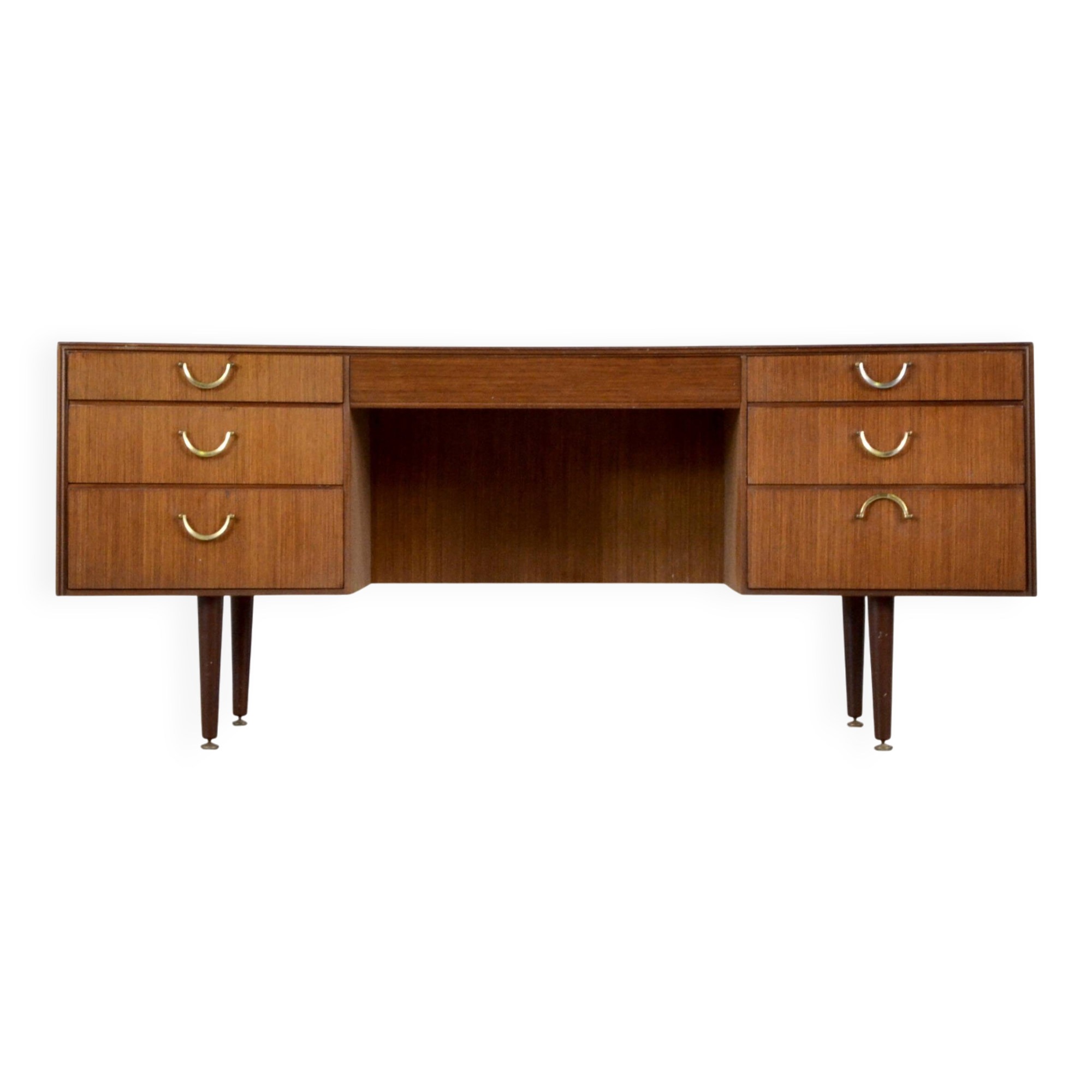 Midcentury Meredew Desk In Teak. Vintage / Modern / Retro / Danish Style.