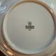 Set of 6 dessert or bread plates - 17 cm - vintage Bareuther