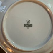 Lot de 6 assiettes à dessert ou à pain - 17 cm - vintage Bareuther