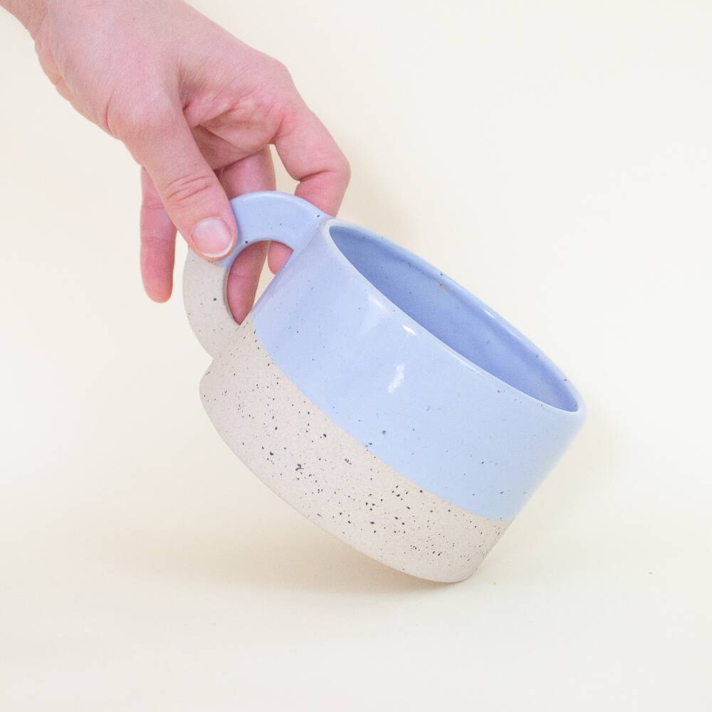 Big mimi coffee cup blue