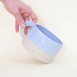 Big mimi coffee cup blue