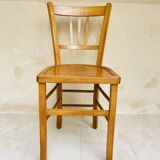 Light wood bistro chair