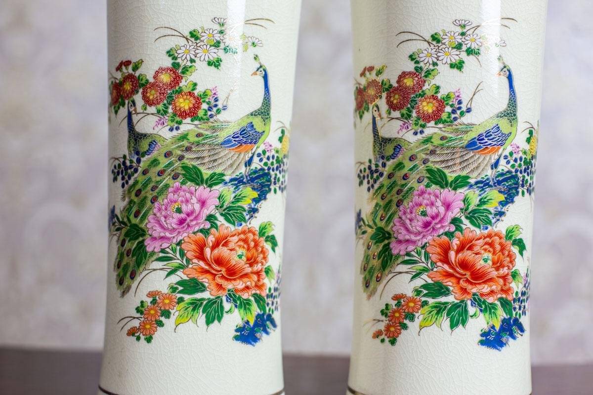 Antique Vases, 1890s, Set of 2