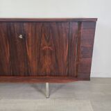 Large modernist rosewood sideboard, Scandinavian design, 1970s vintage