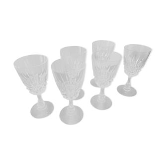 Six verre en cristal