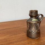 Vase de Pottery Studio Danois du Milieu du Siècle de Lovemose Danemark, années 1960