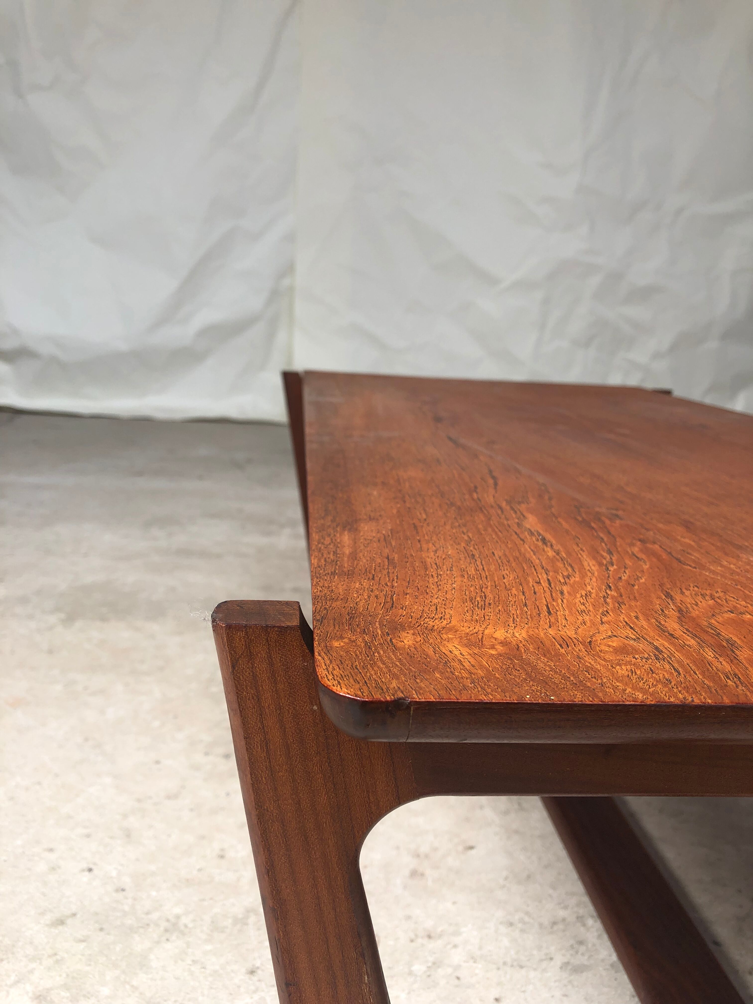 Vintage mid century  teak coffee table