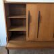 High oak buffet by Gérard Guermonprez, 1950s/60s.
