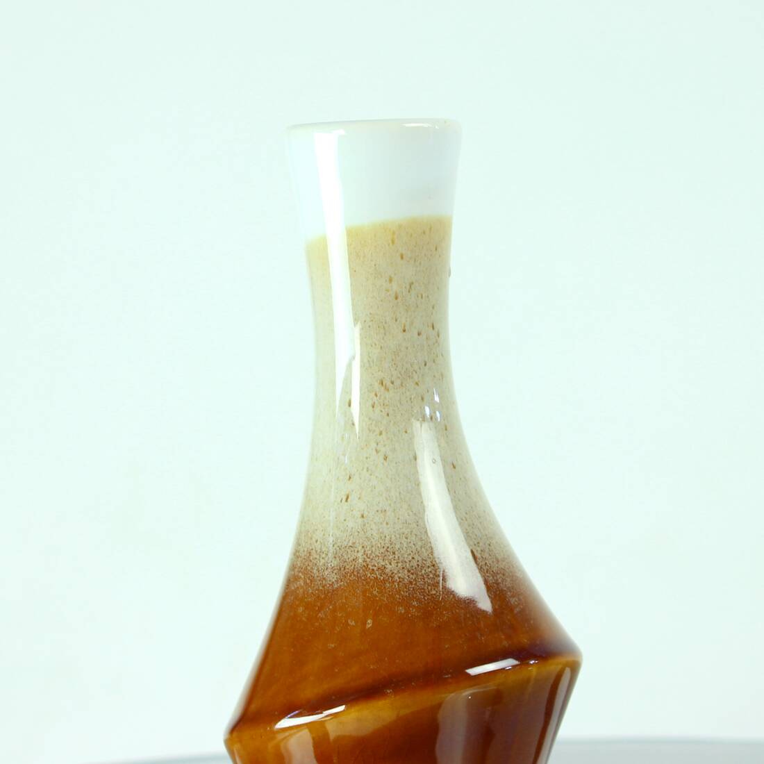 Brown Ceramic Vase By Ditmar Urbach, Czechoslovakia 1960s