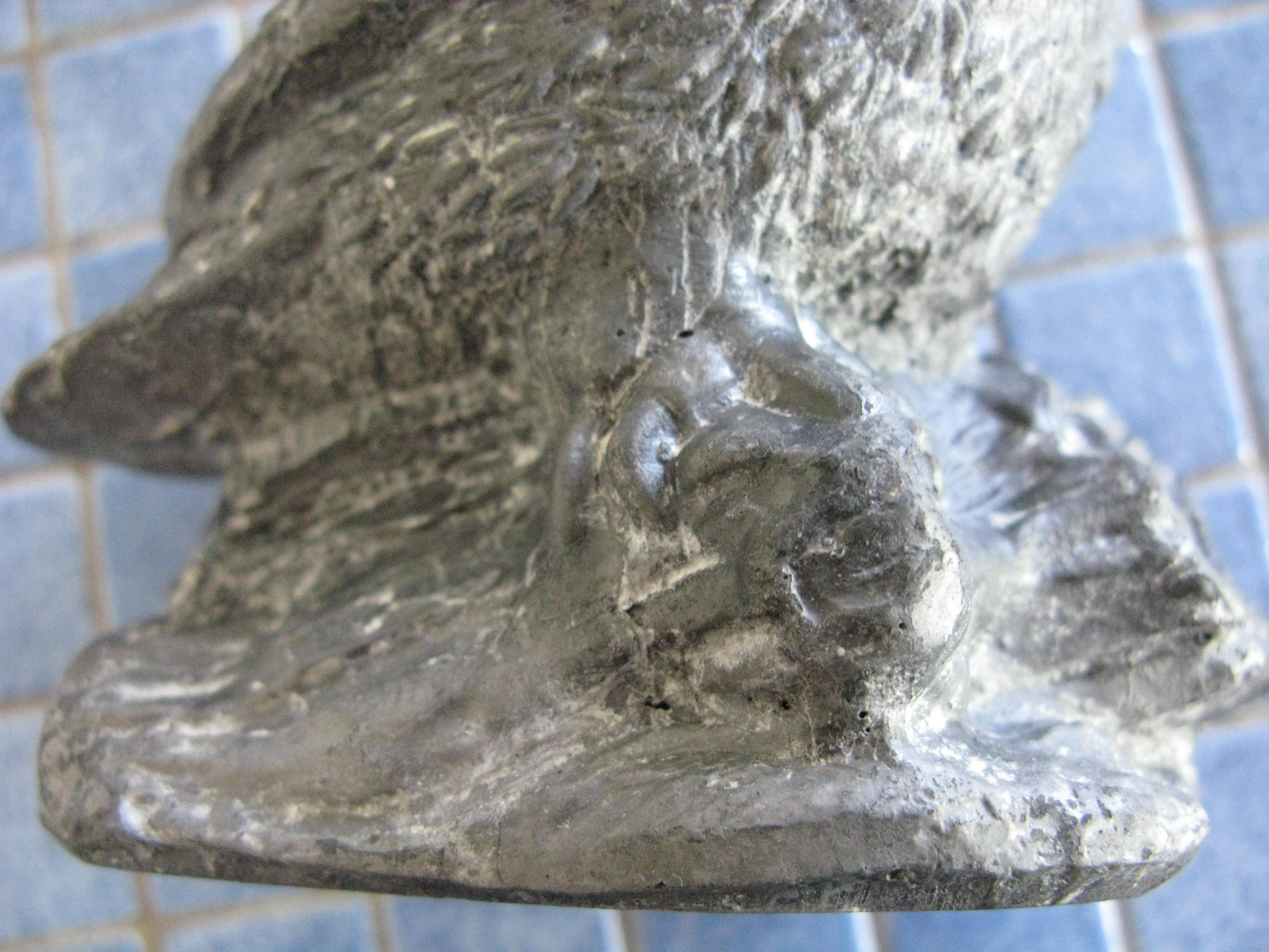 owl in "soapstone" Canadian art