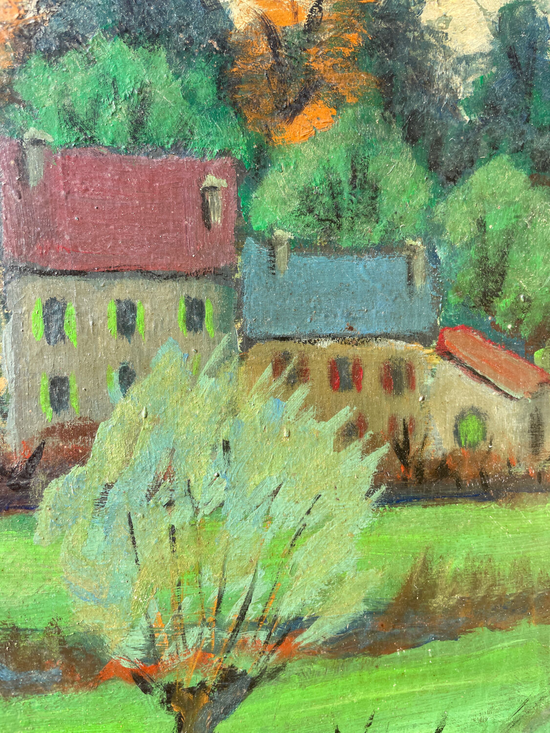 Landscape painting by Jean René Munoz