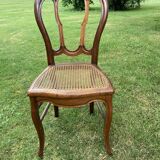 6 louis philippe cannate chairs