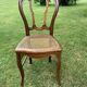 6 chaises cannées Louis Philippe