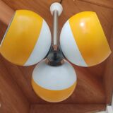 Eye ball pendant light in the style of Drukov 1980