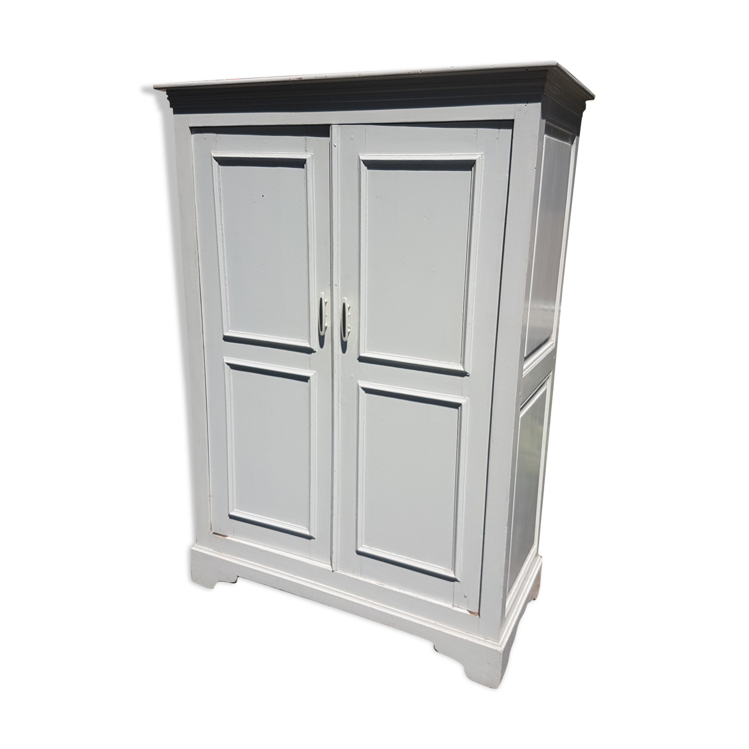 Wardrobe 2 white doors type Petite Parisienne