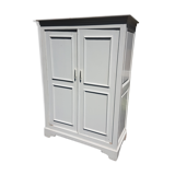 Wardrobe 2 white doors type Petite Parisienne