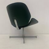 Mid-Century Artifort Geoffrey Harcourt lounge chair ‘Exquis’ , dark green ,