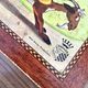 Disney Antique toy, cube puzzle - 12 pieces in their wooden case - Garnier Cornil