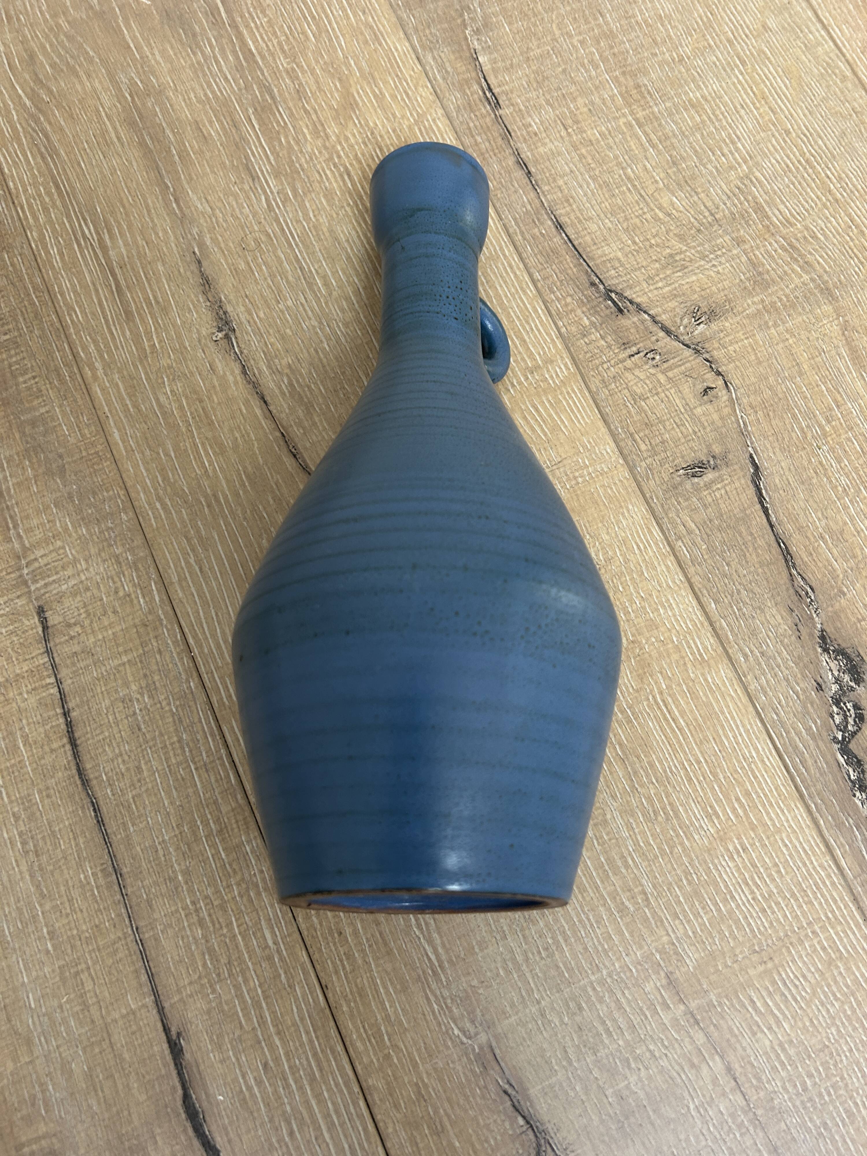 Blue Vallauris vase