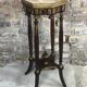 Pedestal table / harness Napoleon III era marble top