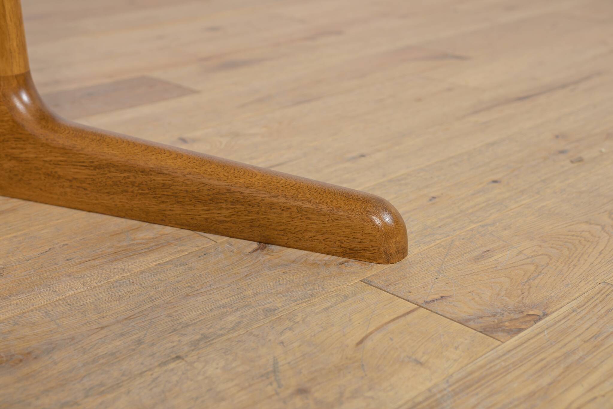 Mid-Century Oak Extendable Table by N. O. Møller for Gudme Furniture Factor