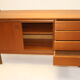 Danish wall cupboard with desktop