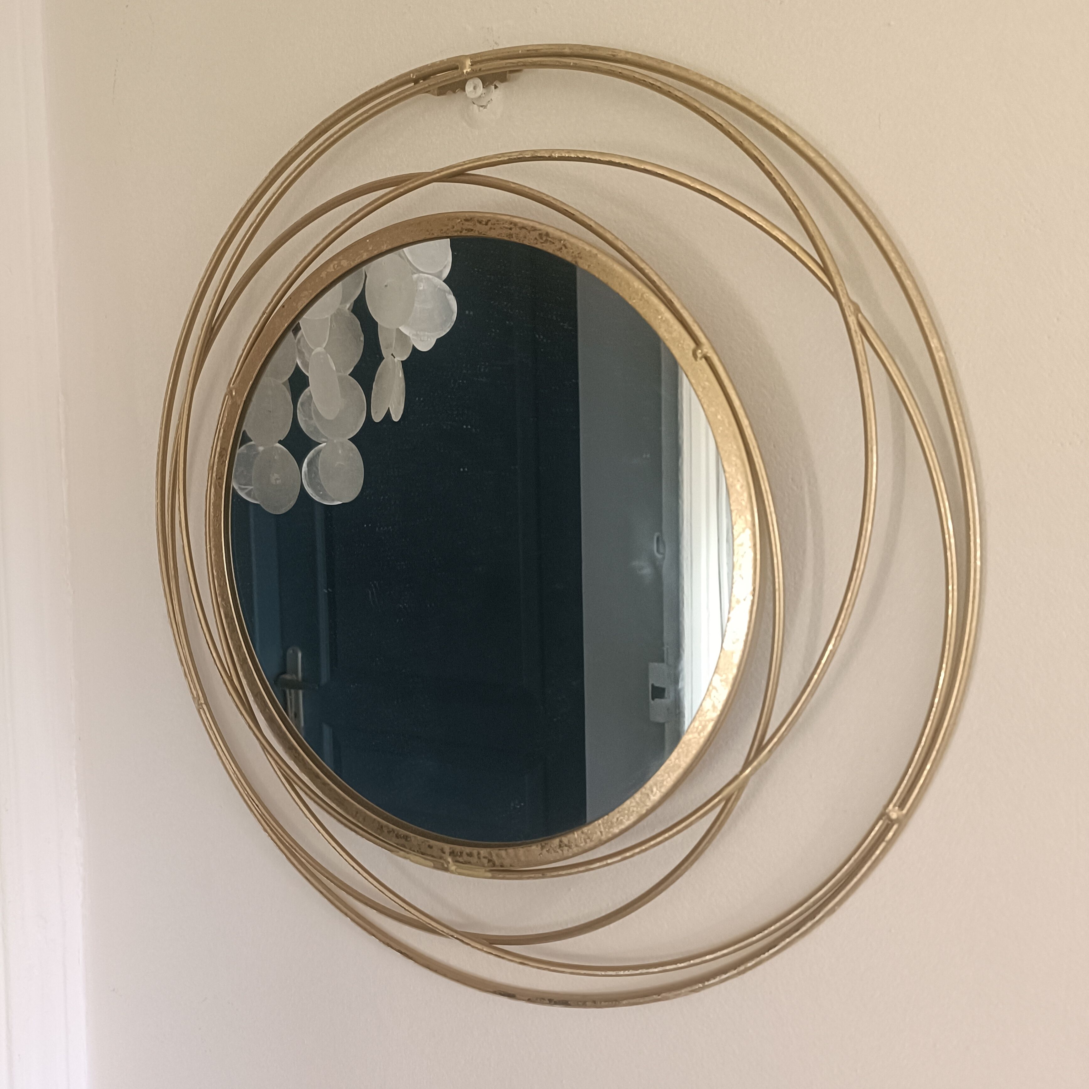 Vintage framed mirror