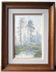 Misty landscape painting