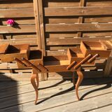 Travailleuse art deco en bois